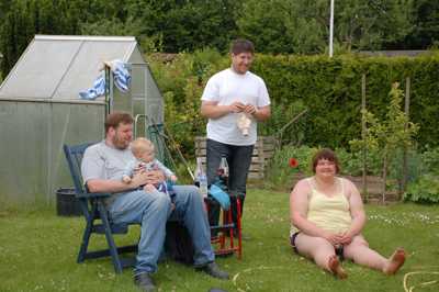 Picknick im Garten